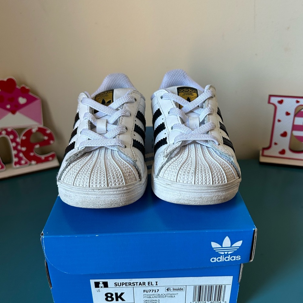 Adidas Superstar EL 1 White Black Sneakers